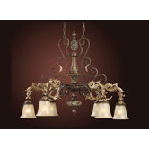 Trump Home Regency Oval 6 Light Chandelier