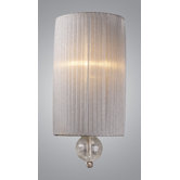 Alexis  Wall Sconce in Antique Silver