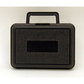 Blow Molded Case in Black: 6 x 8.5 x 3