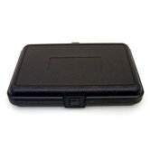 Blow Molded Case in Black: 8 x 12 x 2.25