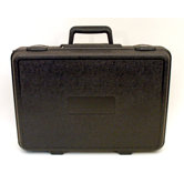 Blow Molded Case in Black: 12 x 17 x 3.25
