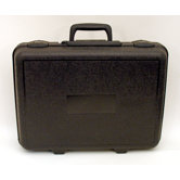 Blow Molded Case in Black: 14 x 19 x 4.75
