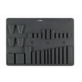 A Pallet in Black: 17.25 x 12.25