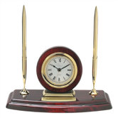 Ambassador Clock with Two Pens