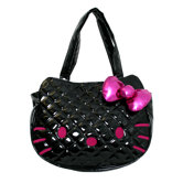 Quilted Face Tote Bag