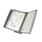 Masterview Dsktp Reference,Nonglare,Tabs,16 Sht -Cap,Gray