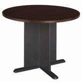Mocha Cherry Round Conference Table