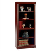 Birmingham 72" H Five Shelf Bookcase in Harvest Cherry