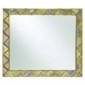 Sanctuary Landscape Mirror in Gold