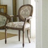 Melange Chelsea Accent Fabric Arm Chair