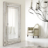 Melange Glamour Floor Mirror