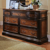 Preston Ridge 7 Drawer Double Dresser