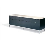 Florence Knoll 4 Position Credenza with 4 Files