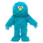 14" Blue Monster Glove Puppet