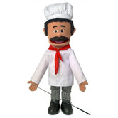 25" Chef Luigi Full Body Puppet
