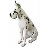 Life Size Great Dane Harlequin Dog Stuffed Animal