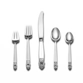 Royal Danish 5 Piece Dinner Flatware Set with Place Spoon