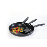 3-Piece Non-Stick Frying Pan Set
