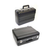 LS Series Luggage Style Transport Case: 9 3/4" H x 26" W x 19" D (outside)