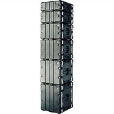 Standard 19" Rack Case: 19"W x 15 3/4" D x 17 1/2"H (inside)