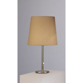 Buster  Table Lamp with Taupe Claireborne Shade