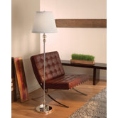 Muses Erato Floor Lamp in Lead Crystal