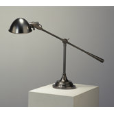 Alvin Boom Table Lamp in Deep Patina Bronze