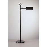 Jonathan Adler Meurice Adjustable Pharmacy Floor Lamp in Deep Patina Bronze