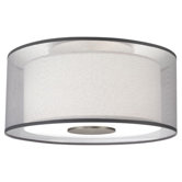 Saturnia 2 Light Flush Mount
