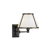 Chase  Swing Arm Wall Lamp in Deep Patina Bronze