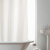 Hookless Shower Curtain in Stripe