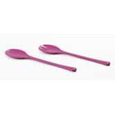 Eco Living Salad Servers in Fuxia