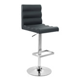 Leatherette Swivel Barstool