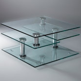Motion Glass Coffee Table