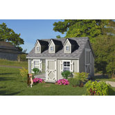 Cape Cod Cozy Cottage Kennel Dog House