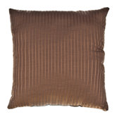 Iris 18" Pillow in Chocolate