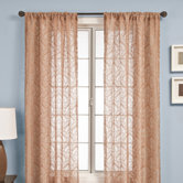 Badi Medallion Rod Pocket Panel in Latte