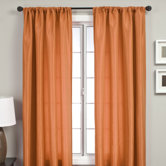 Bella Rod Pocket Panel in Pumpkin