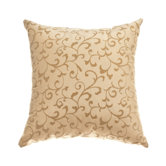 Sava 18" Pillow in Champagne