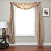 Badi Scroll 6 Yard Scarf in Latte