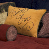 Wrangler Ride 'Em Pillow