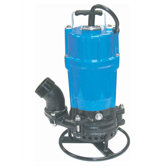 2", 3/4 HP Semi-Vortex Submersible Trash Pump with Agitator