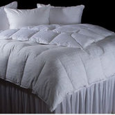 Alpine Luxurious Goose Down Alternative Crib Comforter in White