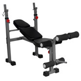 Narrow Weight Bench with Leg Developer