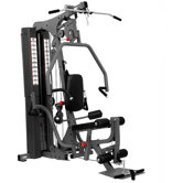 Home Gym with Pec Fly Attachment