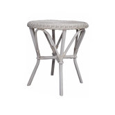 Rattan Table in White
