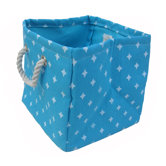 Small Square Soft Storage in Blue Star