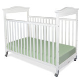 Biltmore Safereach Fixed Side Clearview Compact Crib in White