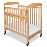 Serenity Safereach Fixed Side Mirror End Compact Crib