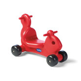 Squirrel Ride - On / Walker with Handles in Red